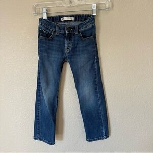 Levi’s 511 Performance Slim Jeans Kids Boy’s Size 4‎ REG Blue Adjustable Waist